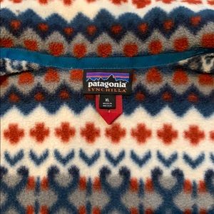 Patagonia Synchilla Fleece Vest Aztec Geometric